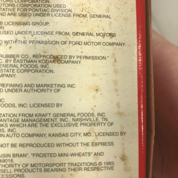 Racing Champions 1993 Davey Allison #28 Stock Car 1:24 Scale Die Cast New - Picture 9 of 12